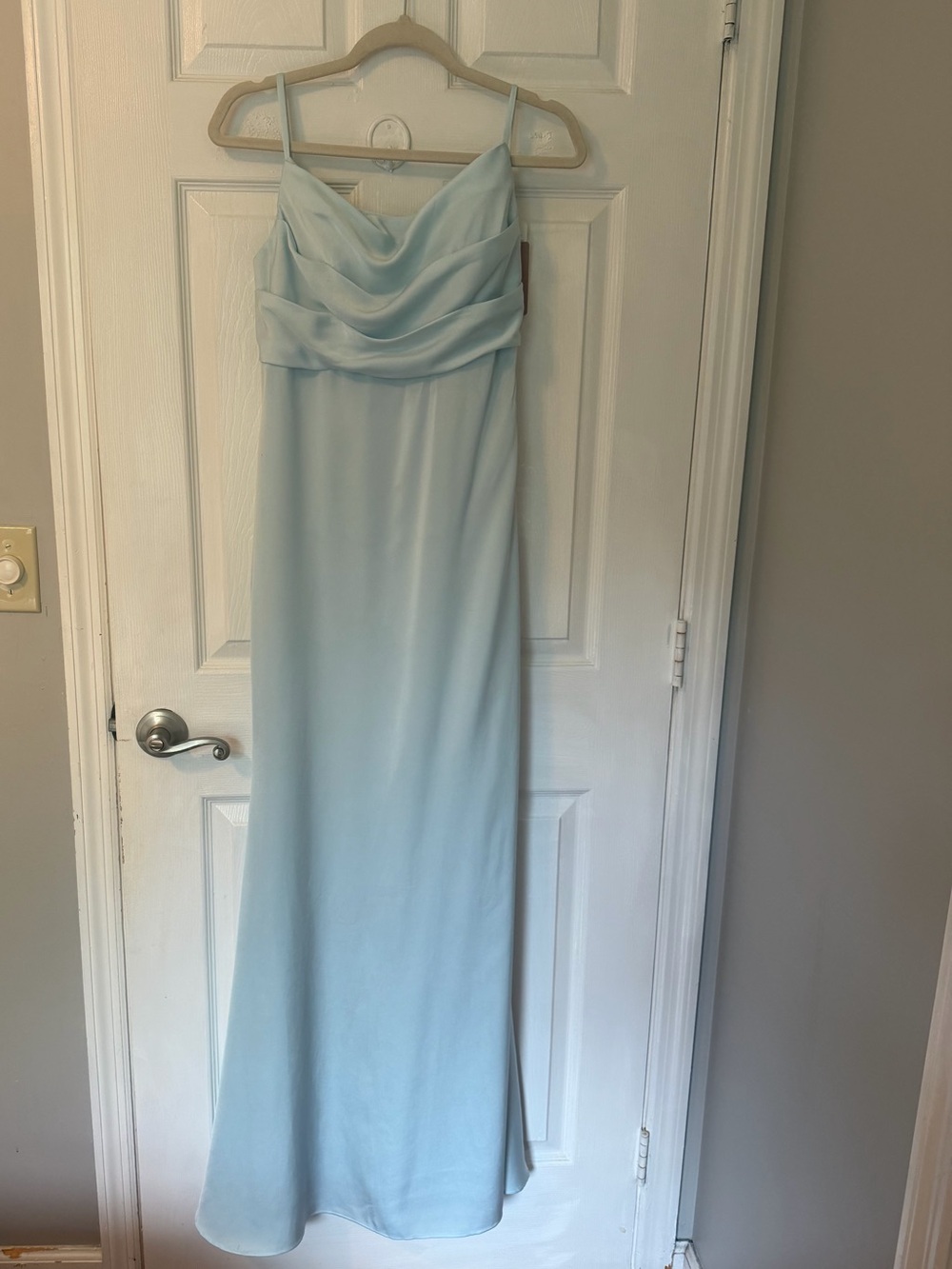NWT Stacees Sky Blue Dress